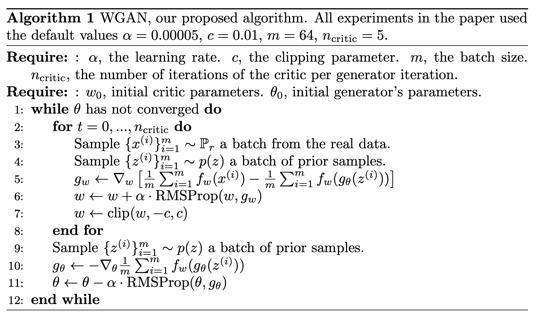 Wasserstein Algorithm